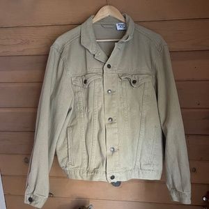 Princess Polly Kahki-Denim Jacket